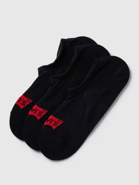 Stopki z detal z logo model BATWING w zestaw 3 szt. Levi's czarne