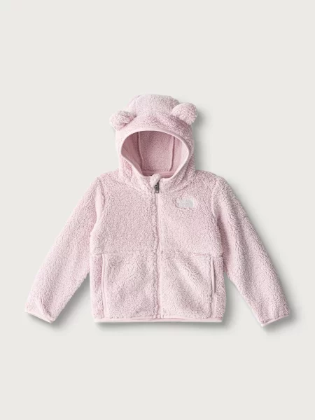 The North Face fleece mikina dětská KID CAMPSHIRE F/Z HOODIE růžová