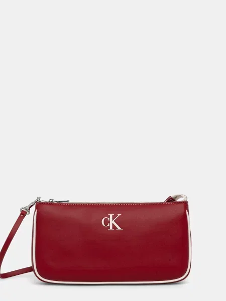 Geanta hobo Calvin Klein din piele