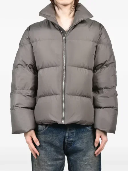 Geacă cu puf Moncler gri