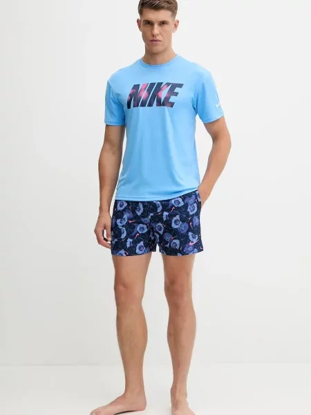 Nike Plavecké tričko modré