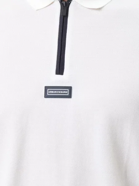 Поло Armani Exchange біле