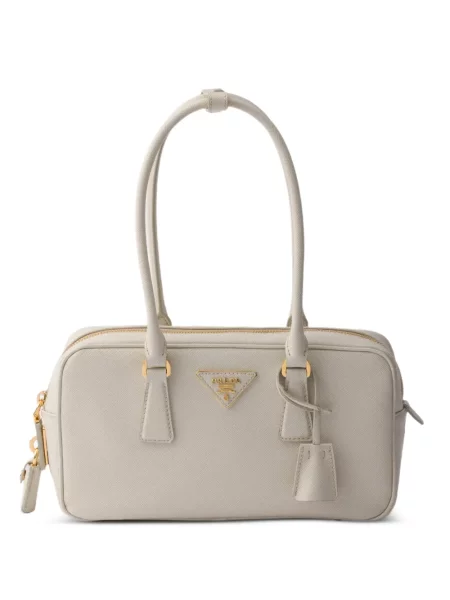 Top Prada din piele
