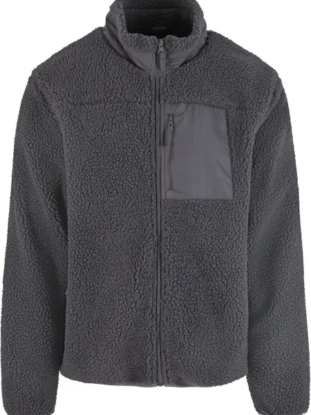 Urban Classics Geacă de primăvară-toamnă / închis gri