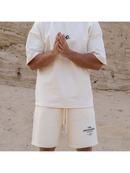 Bermuda kratke hlače Thead. bež