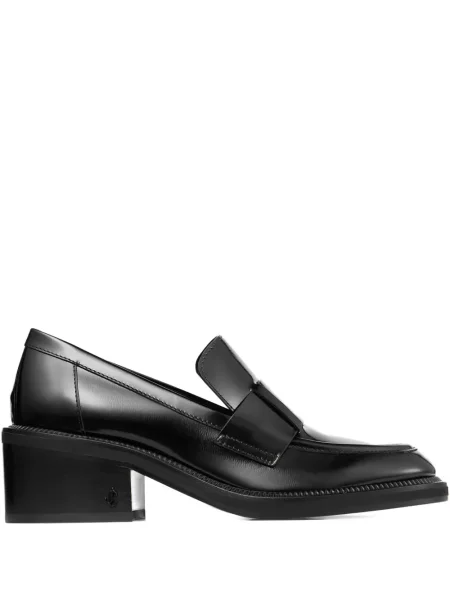 Pantofi loafer Jimmy Choo din piele negru