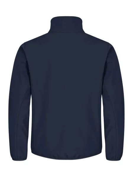 Clique Klasyczna Kurtka Softshell – Z Recyklingu – Dark Navy niebieska
