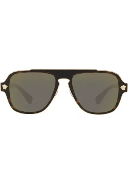 Versace Okulary Przeciwsłoneczne schwarz brązowe