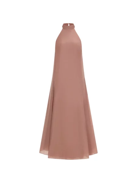 Rochie 12 Storeez cu gât halter roz