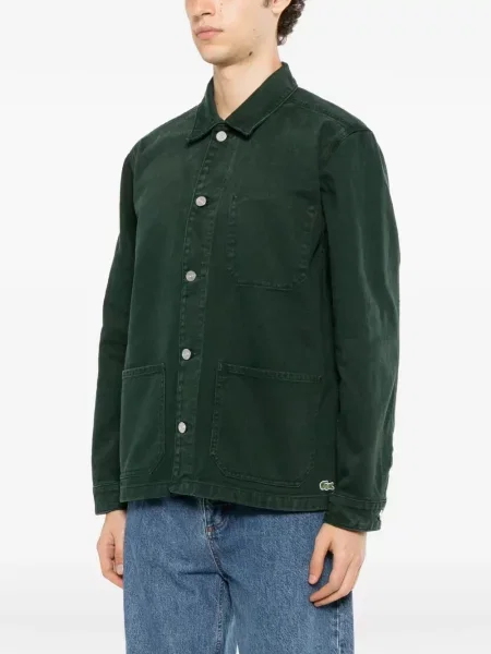 Geacă de blugi Lacoste verde