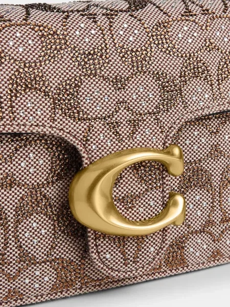 Кожаная сумка через плечо Coach