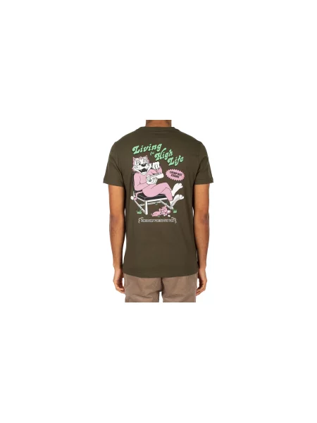 IrieDaily Fresh Supply Tee Mężczyźni Koszulki IrieDaily Zielony Size: L oliwkowa