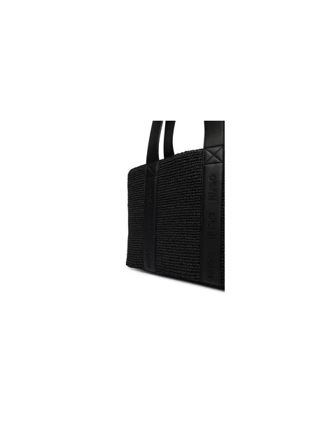 HUGO Ročna torba črna