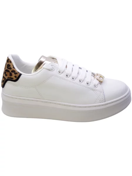 Pantofi Gaëlle Paris alb