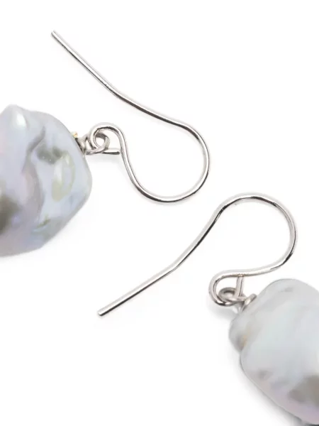 Cercei Jil Sander cu perle