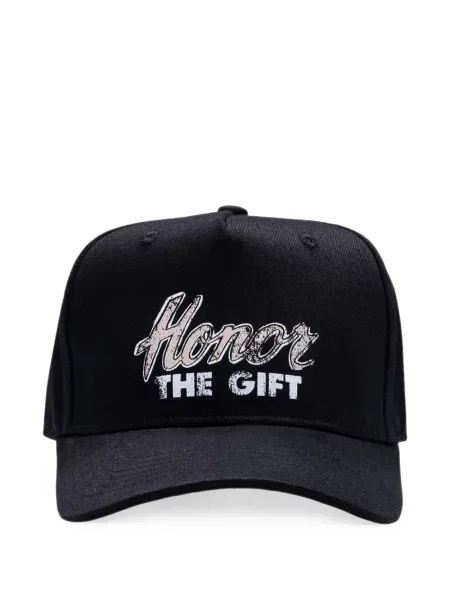 Șapcă Honor The Gift cu motiv cu inimi negru