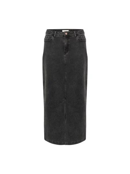 Spódnica Cream z rozcieciem czarna