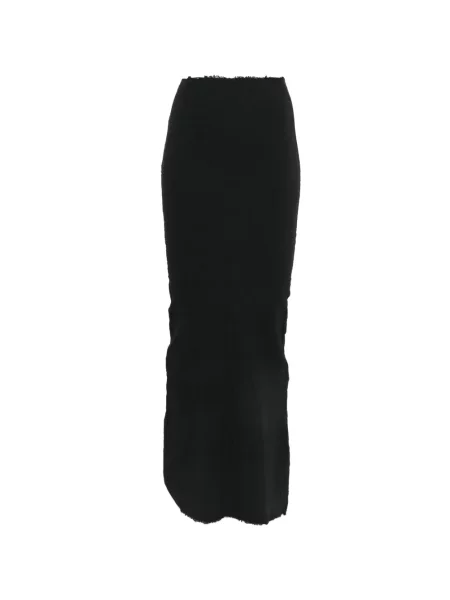 Fusta maxi Marc Le Bihan negru