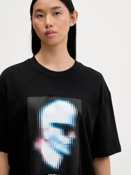 Футболка Karl Lagerfeld Jeans черная