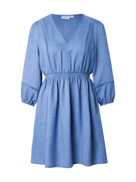 VILA Rochie VISHIKA denim albastru