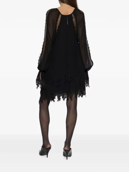 Rochie mini Blumarine din dantelă negru