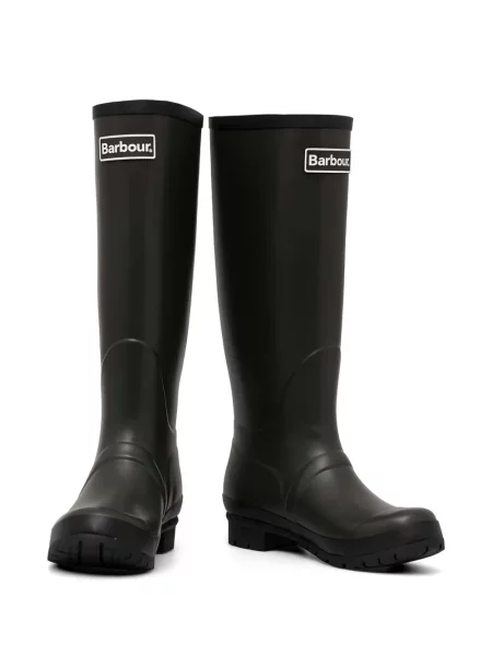 Botine Barbour cu autograf verde