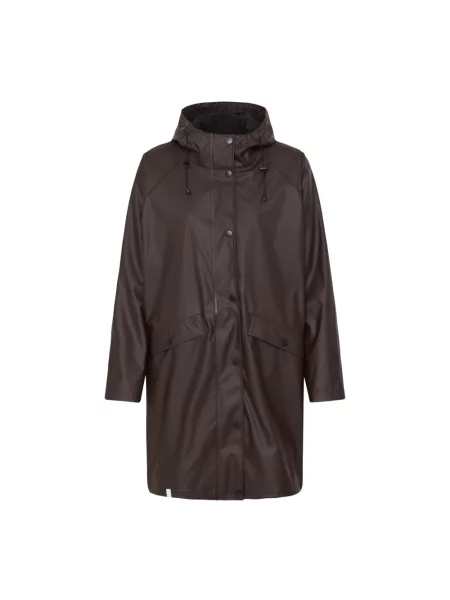 Parka Ichi brązowa
