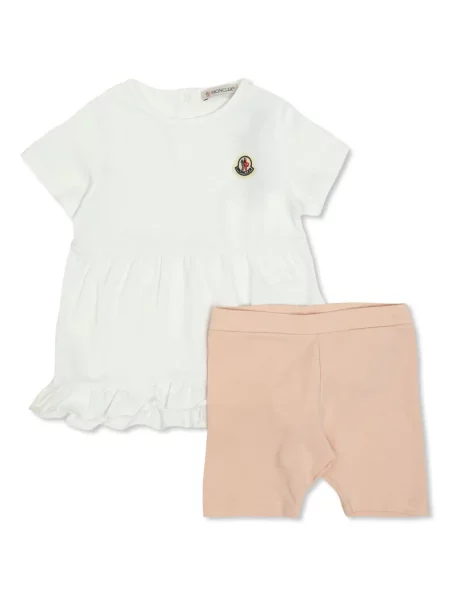 Szorty dziecięce Moncler Enfant białe