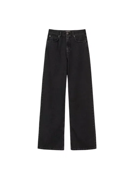 Szerokie jeansy Twinset czarne