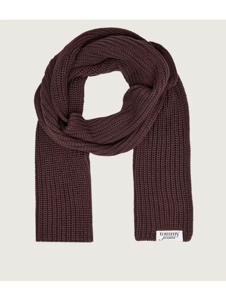 Tommy Jeans Fular închis maro