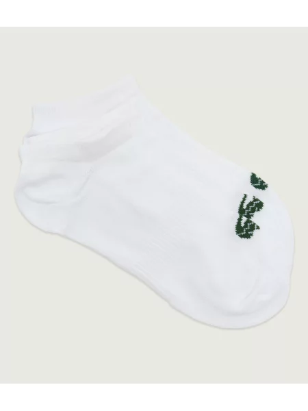 Lacoste Șosete/tălpici 3 pack alb