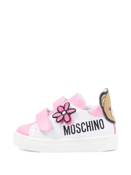 Sneakersy dziecięce Moschino białe