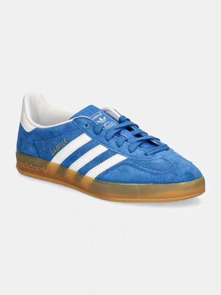 Adidas Originals sneakersy zamszowe Gazelle Indoor niebieski