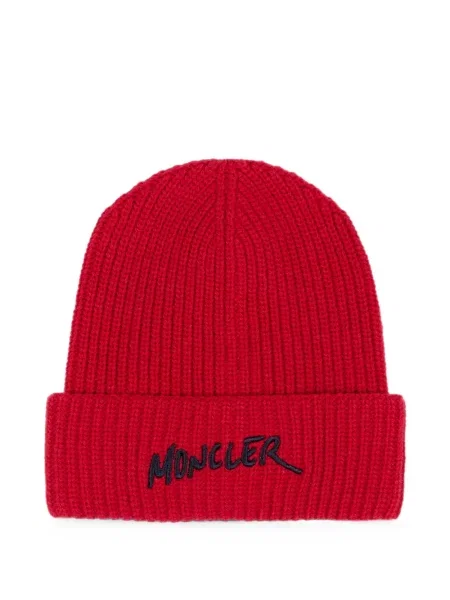 Dětské čepice Moncler Enfant červený