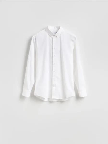Reserved Cămașă simplă slim fit alb