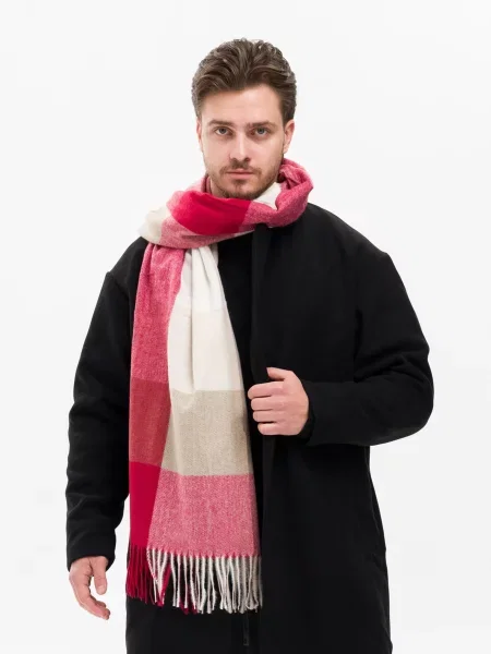 Шарф Without красный