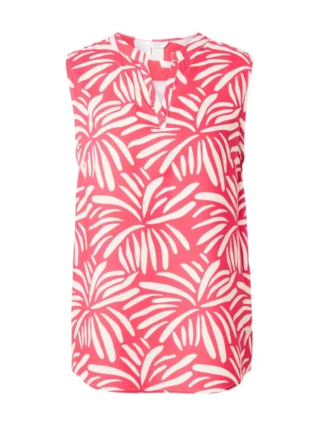 ZABAIONE Bluză ecru roșu