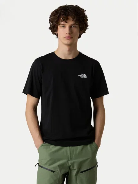 The North Face Marškinėliai Vertical juoda