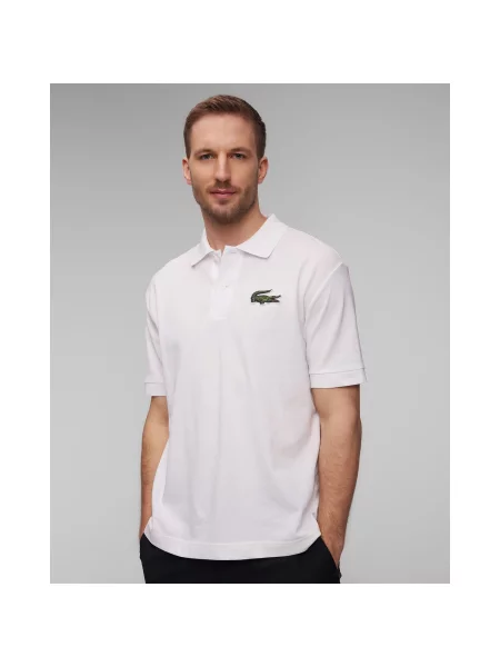 Koszulka polo Lacoste white białe