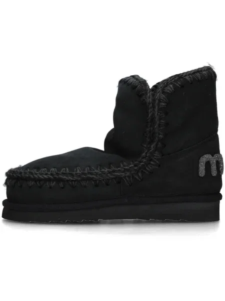 Cizme de zăpadă Mou Eskimo 18 Glitter Logo negru