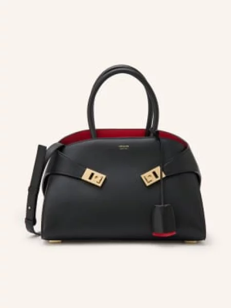 Ferragamo Kabelka Hug Soft / zlatá černá