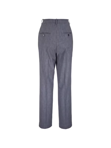 Pantaloni Michael Kors de lână gri