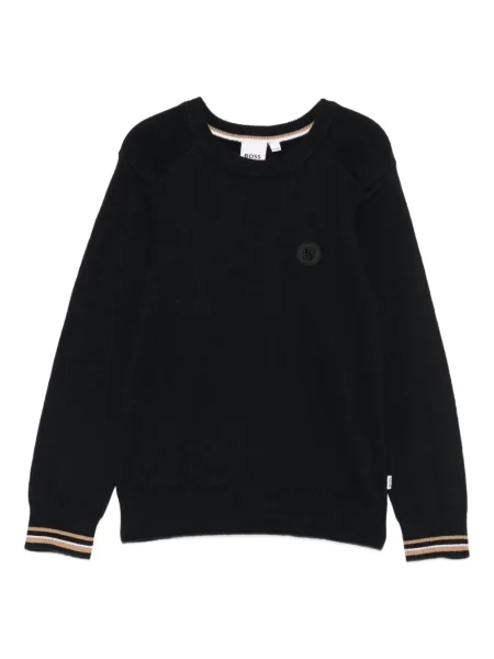 Sweter dziecięcy Bosswear czarny