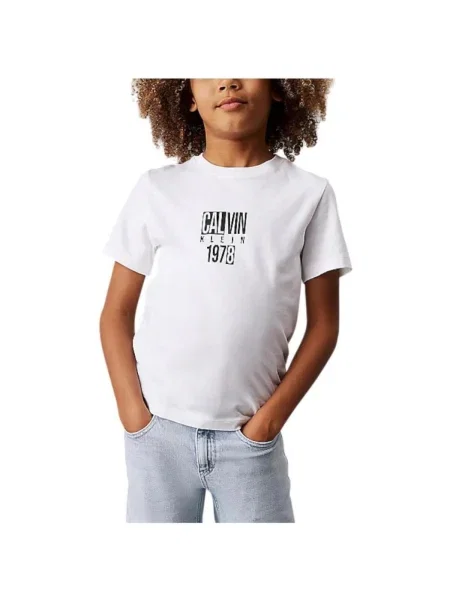 Tričko Calvin Klein Jeans biela