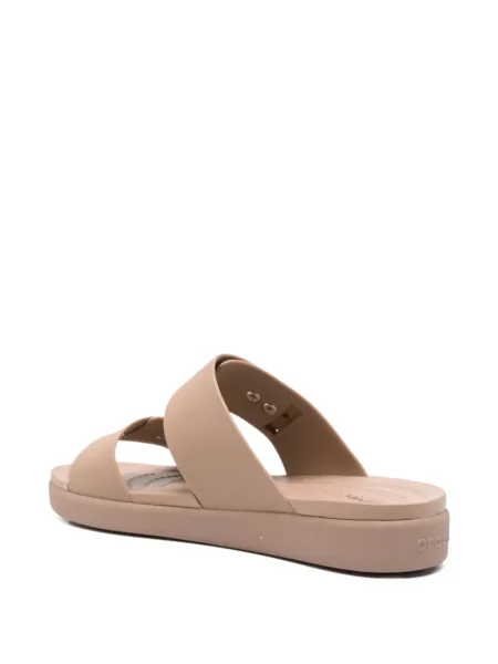 Kapcie dziecięce Crocs brązowe