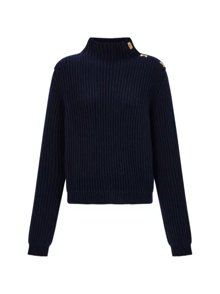 Pulover Ferragamo tricotate albastru