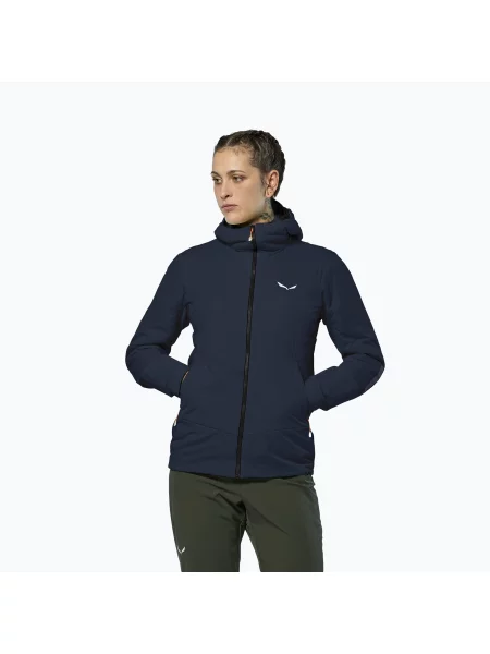 Geacă hibridă pentru femei Salewa Pedroc Tirol Wool Air Hybrid navy blazer