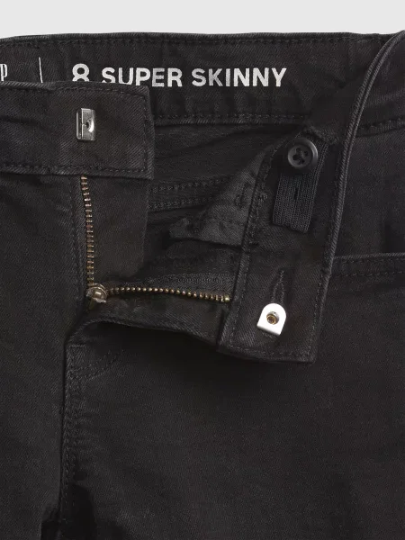 Pantaloni copii Gap negru