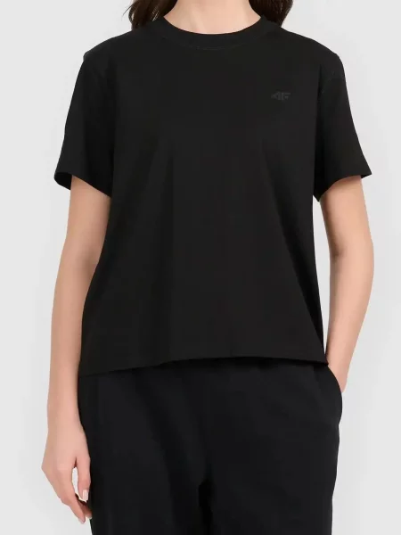 KOSZULKA 4F T-SHIRT SPORTOWY NA CO DZIEŃ czarna