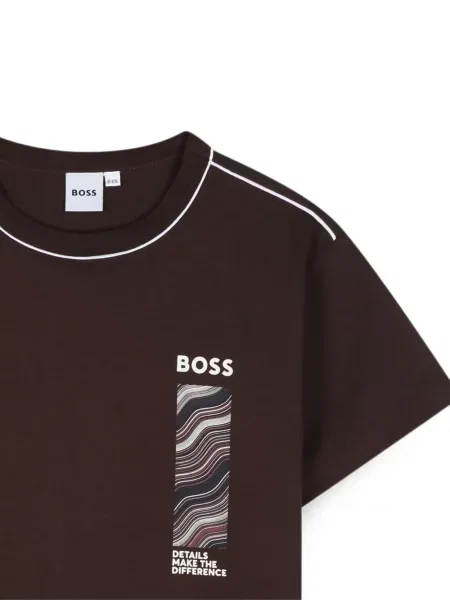 Koszulka dziecięca Bosswear brązowa